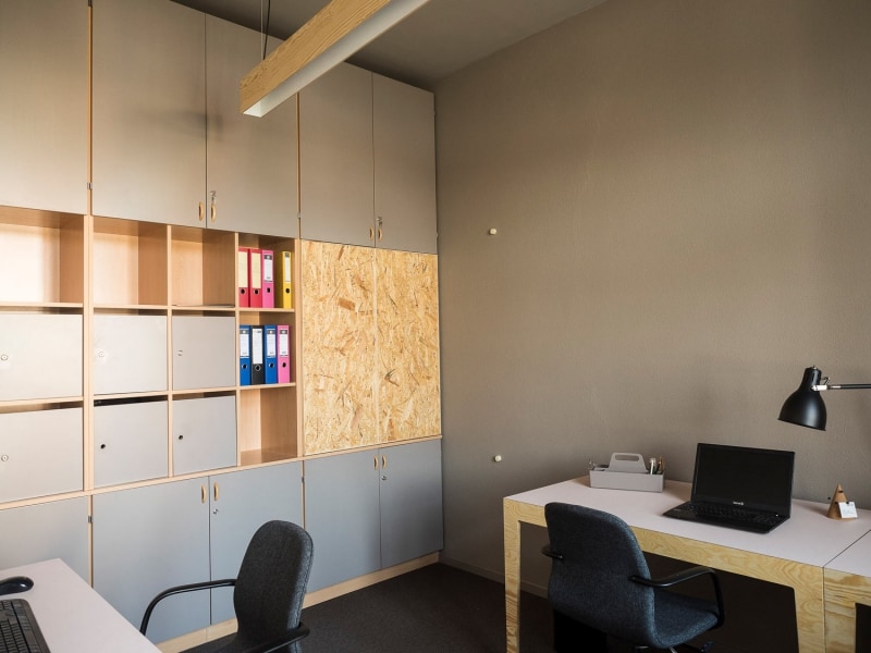 Coworking, Office Interiordesign von Tonia Welter für Coworking Oderbruch