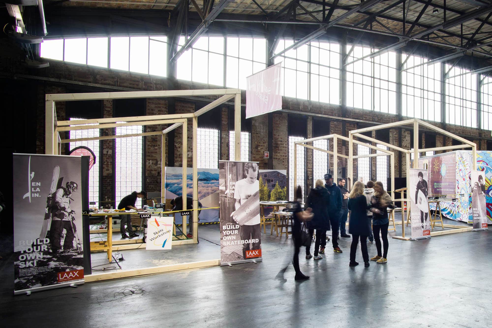 muesiemue Interiordesign, Event Design und Messebau, Funktion und Design von handwerkplusdesign und Thies Wulf für Berlin Travel Festival